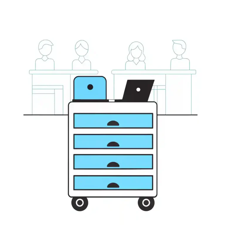 Secure device storage in education