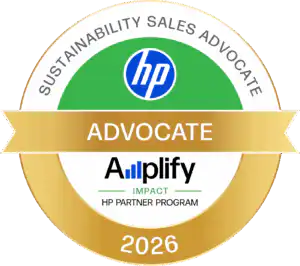 HP Amplify Badge Certificate