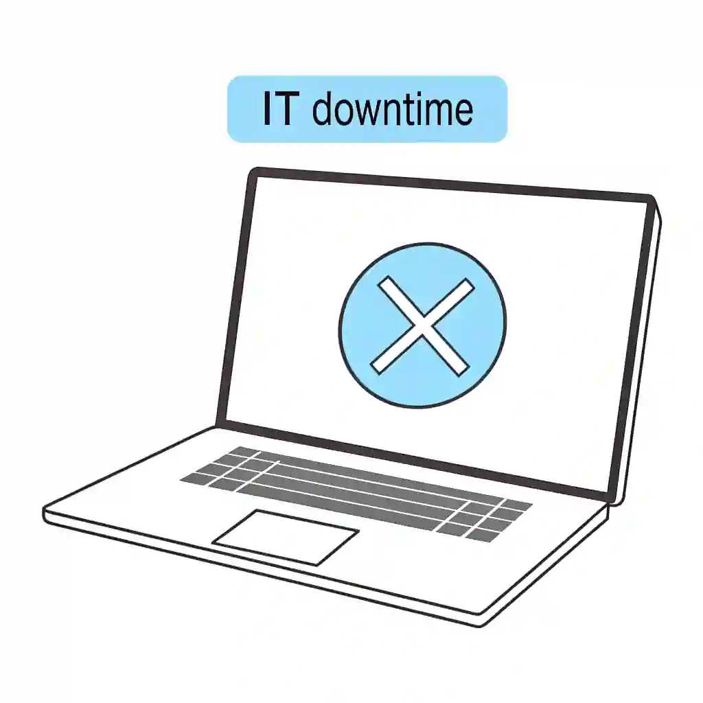 Cost of IT downtime UK